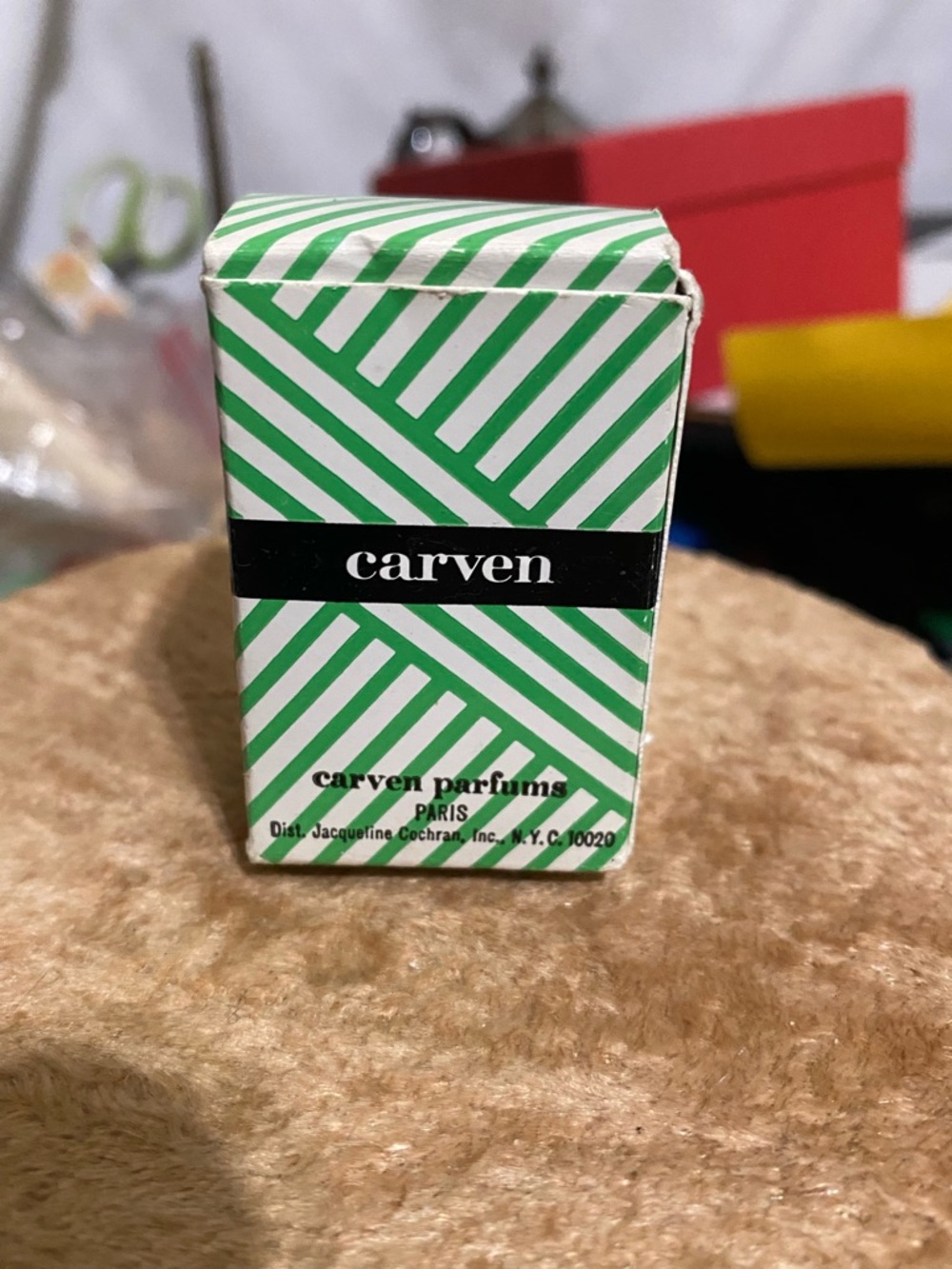 VTG Ma Griffe by Carven Paris Women Miniature Mini Parfum 1/10 oz Full